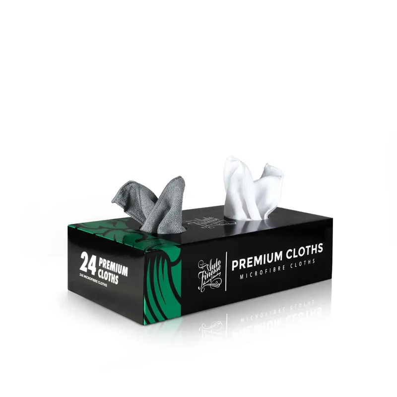 Auto Finesse Premium Microfibre Cloths — balení pracovních utěrek