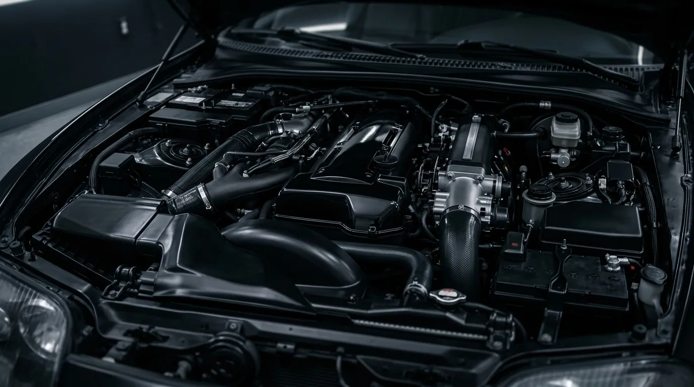 Motorový prostor — Auto Finesse Praha