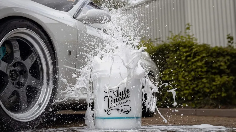 Detailingový kbelík s ochrannou vložkou Auto Finesse - průhledný — detail produktu 2