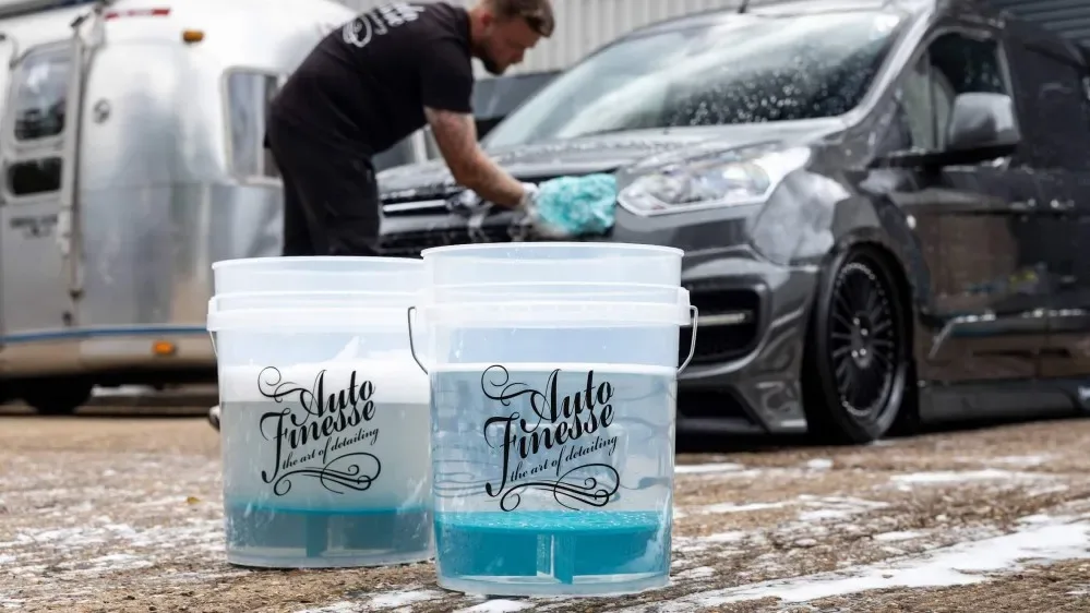 Detailingový kbelík s ochrannou vložkou Auto Finesse - průhledný — detail produktu 4
