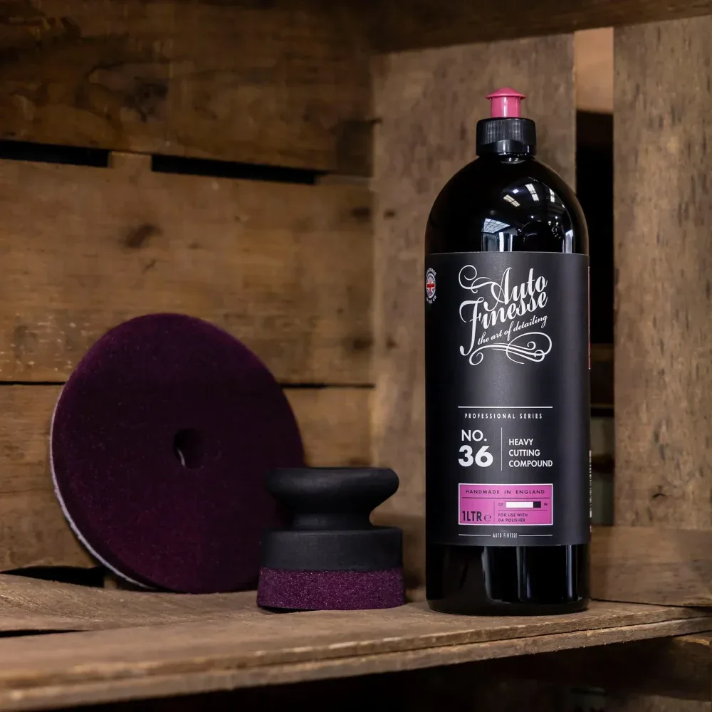 Hrubý aplikátor na ruční leštění Auto Finesse No:36 — detail produktu 5