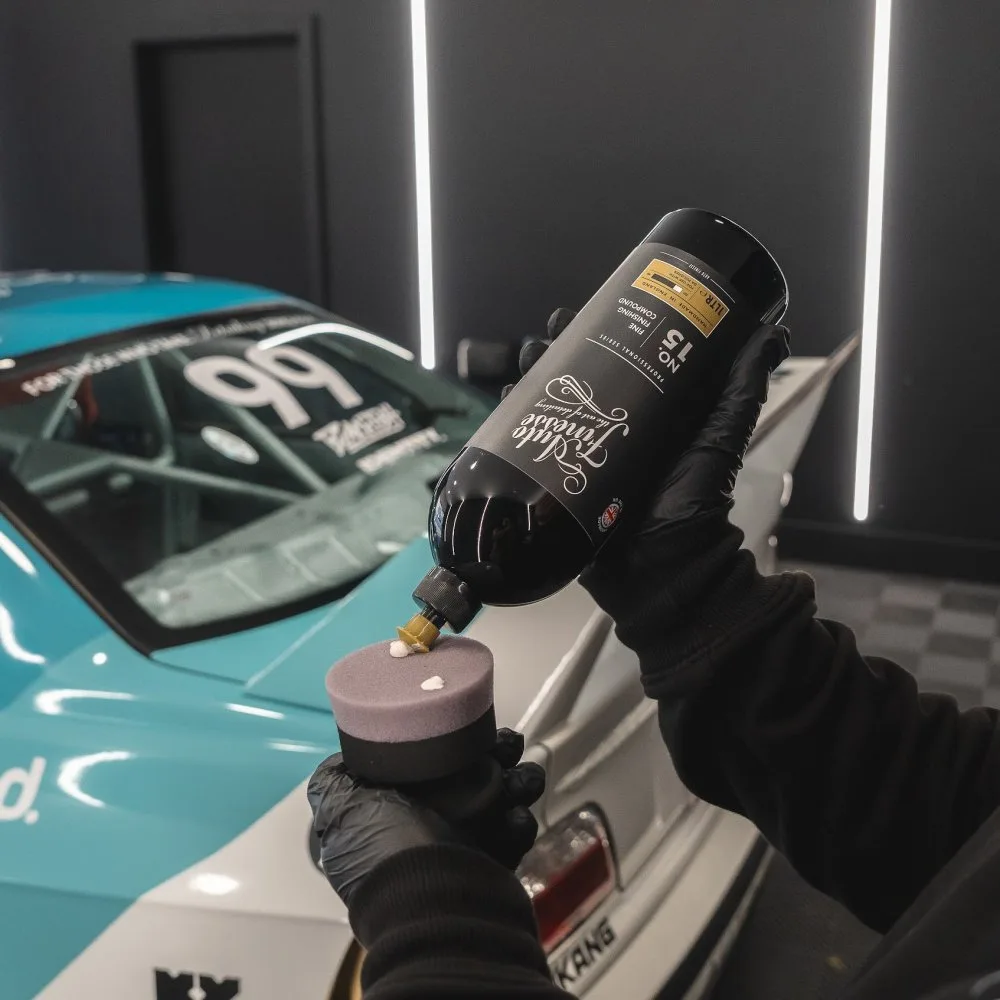 Jemný aplikátor na ruční leštění Auto Finesse  No:15 — detail produktu 3