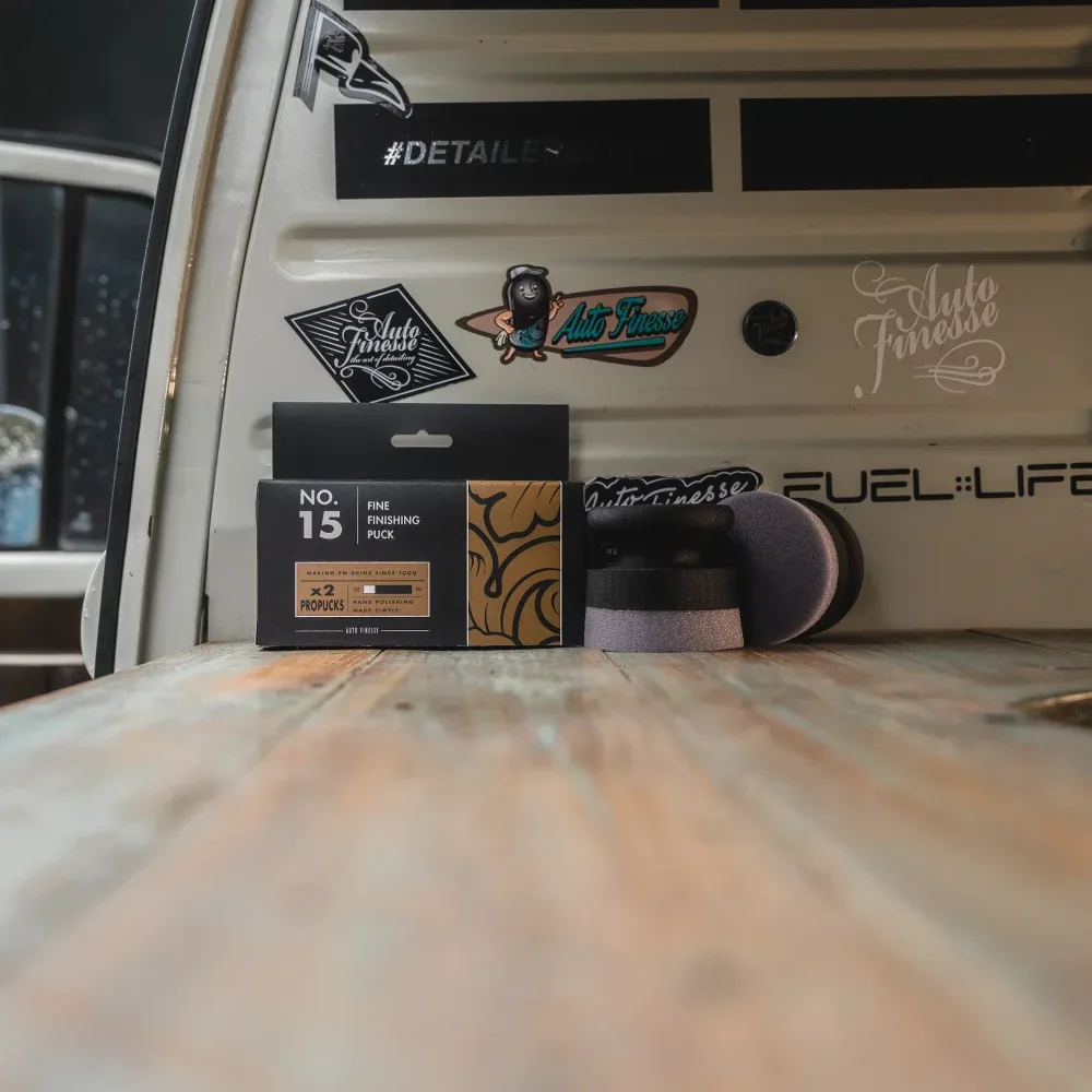 Jemný aplikátor na ruční leštění Auto Finesse  No:15 — detail produktu 4
