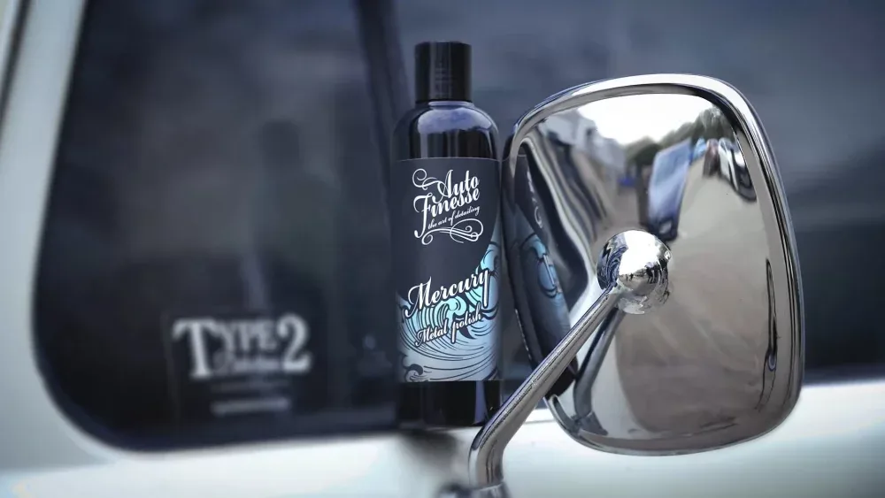 Leštěnka na kovy a výfuky Auto Finesse Mercury 250 ml — detail produktu 3