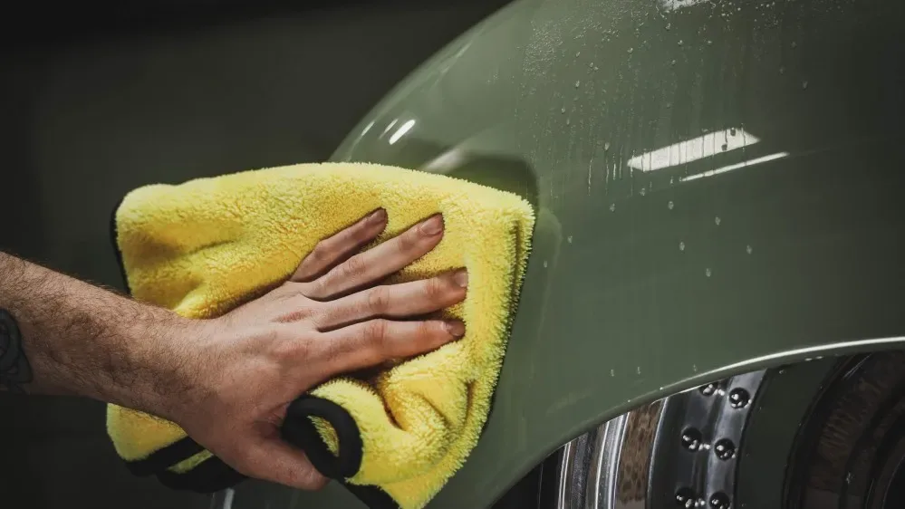 Leštící mikrovláknová utěrka Auto Finesse Primo Plush 60 x 40 cm — detail produktu 2