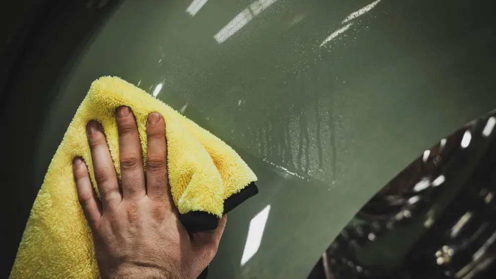 Leštící mikrovláknová utěrka Auto Finesse Primo Plush 60 x 40 cm — detail produktu 3