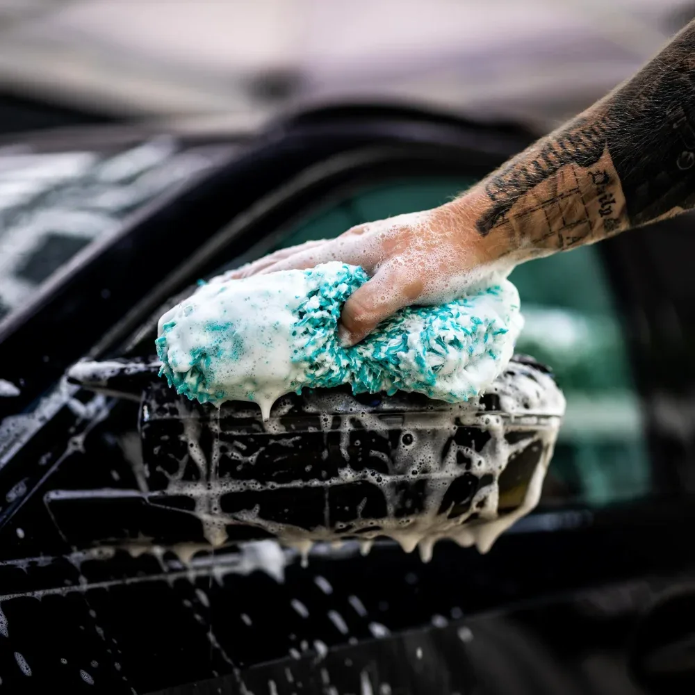 Mikrovláknová mycí houba Auto Finesse Plush — detail produktu 5