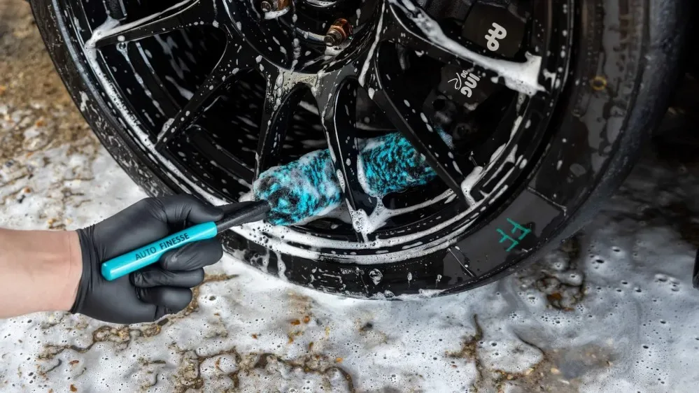 Mikrovláknový kartáč na kola Auto Finesse — detail produktu 2