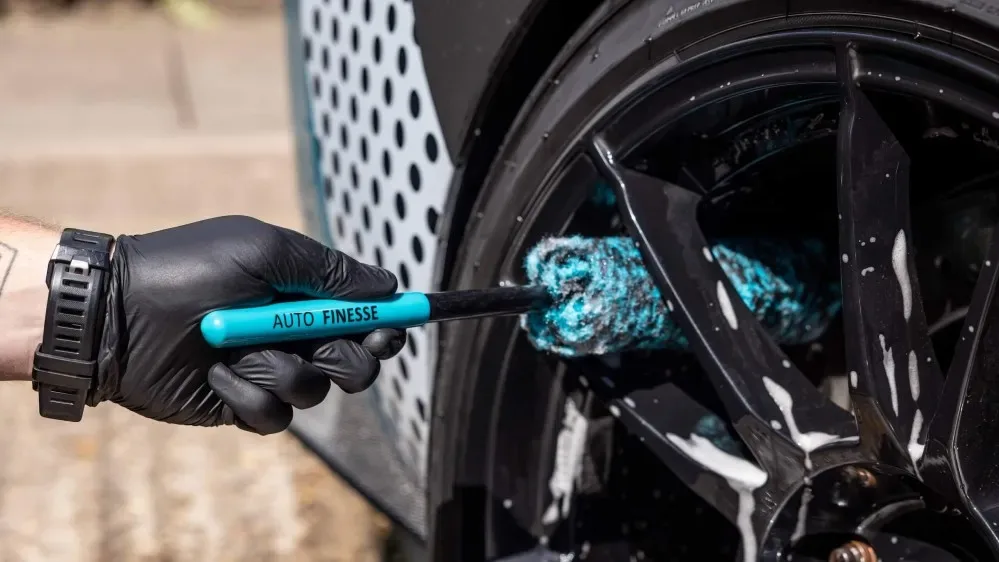 Mikrovláknový kartáč na kola Auto Finesse — detail produktu 3