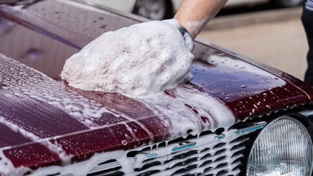 Prémiová mycí rukavice z ovčí vlny Auto Finesse Ultra Soft — detail produktu 3