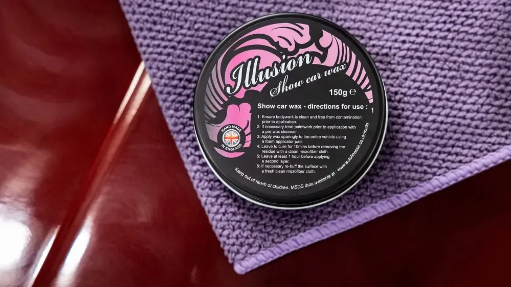 Premiový karnaubský vosk Auto Finesse Illusion Show Car 150 g — detail produktu 5