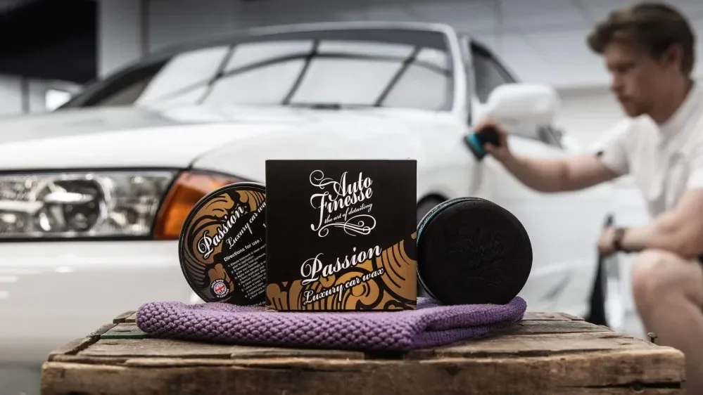 Premiový karnaubský vosk Auto Finesse Passion 150 g — detail produktu 5