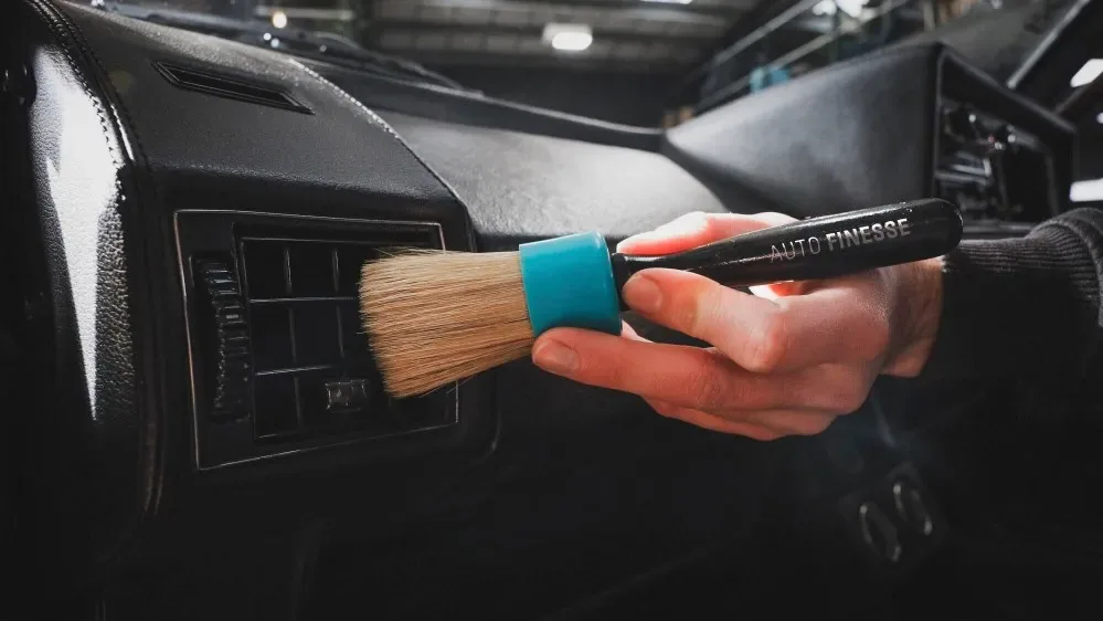 Premiový štětec do interiéru Auto Finesse — detail produktu 2
