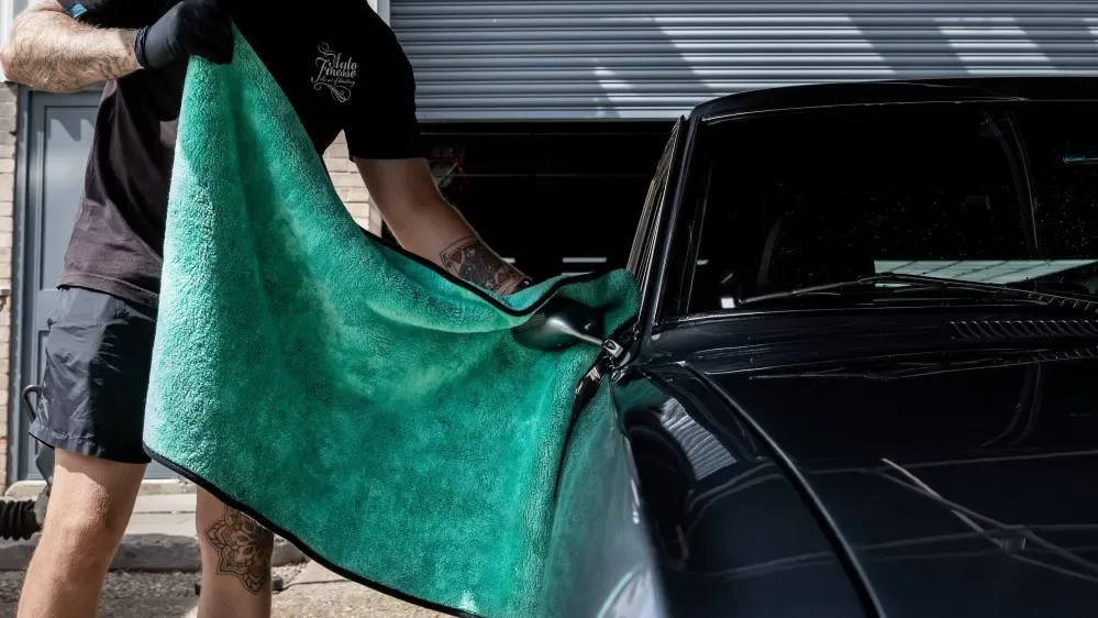 Prémiový sušící ručník Auto Finesse Aqua Deluxe XL — detail produktu 3