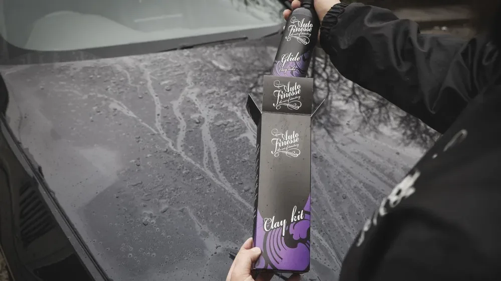 Sada autokosmetiky na dekontaminaci laku clayem Auto Finesse Clay kit — detail produktu 2