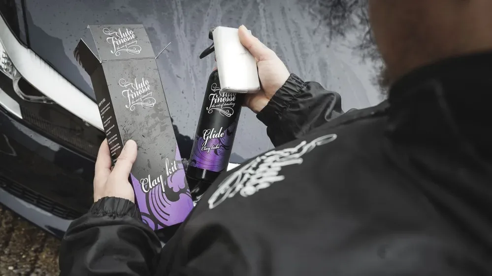 Sada autokosmetiky na dekontaminaci laku clayem Auto Finesse Clay kit — detail produktu 3