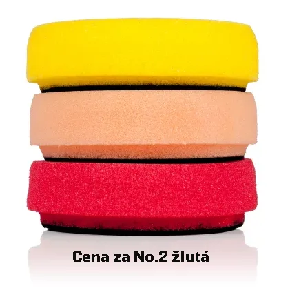 Středně tvrdý leštící kotouč 75 mm Auto Finesse Revitalise - 2. krok